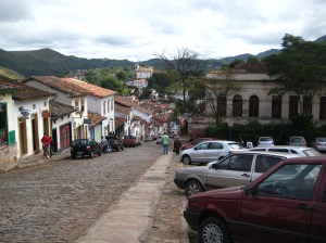 L'entrée à Ouro Preto donne sur le centre-ville