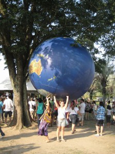Le soutien à la Terre...