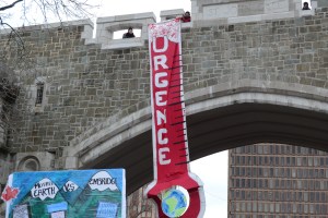 La marche du climat en avril à Québec (Qc).