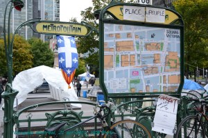OccupyMontreal, automne 2011.