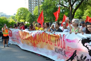 La marche du jour 1, le 9 août.