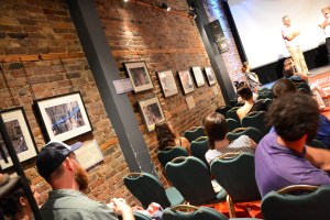 L'exposition de Claude-P. Nolin au théâtre Ste-catherine.